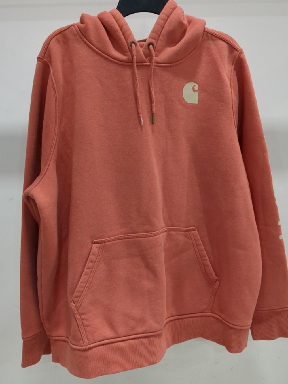 Carhartt Wmn's Midweight Graphic Logo Hoodie Sweatshirt Size XXL MSRP $64.99